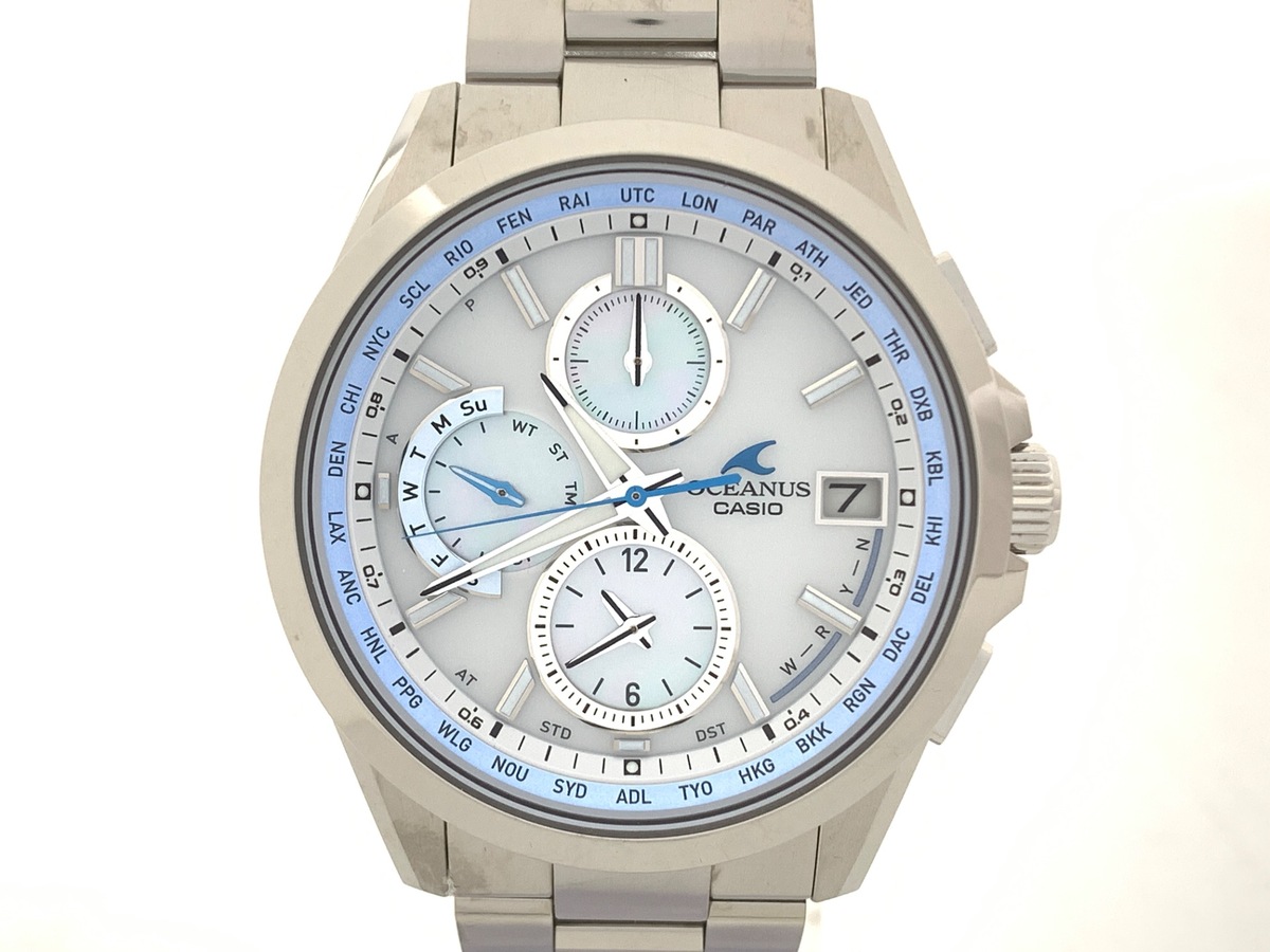 カシオ オシアナス ホワイト OCW-T2610H-7AJF チタン