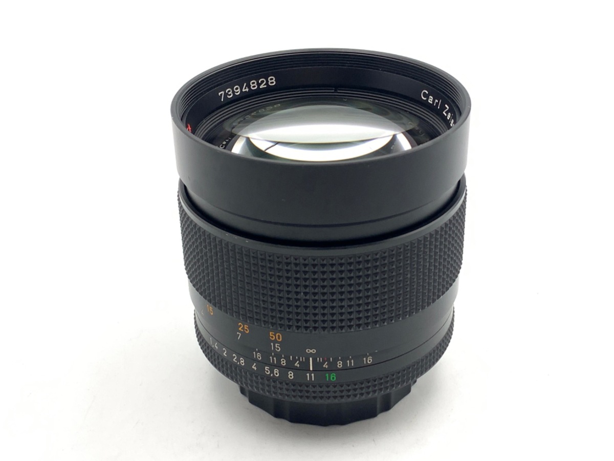 コンタックス　RTSプラナー　85/1.4 AE(G) 中古】コンタックス RTSプラナー 85/1.4 MM(J) 在庫一覧｜カメラのキタムラ