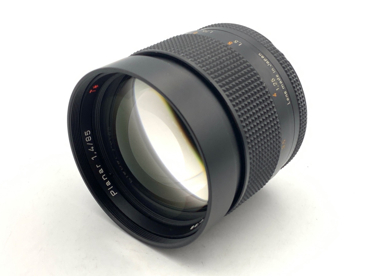 中古】コンタックス RTSプラナー 85/1.4 MM(J)｜｜カメラのキタムラ