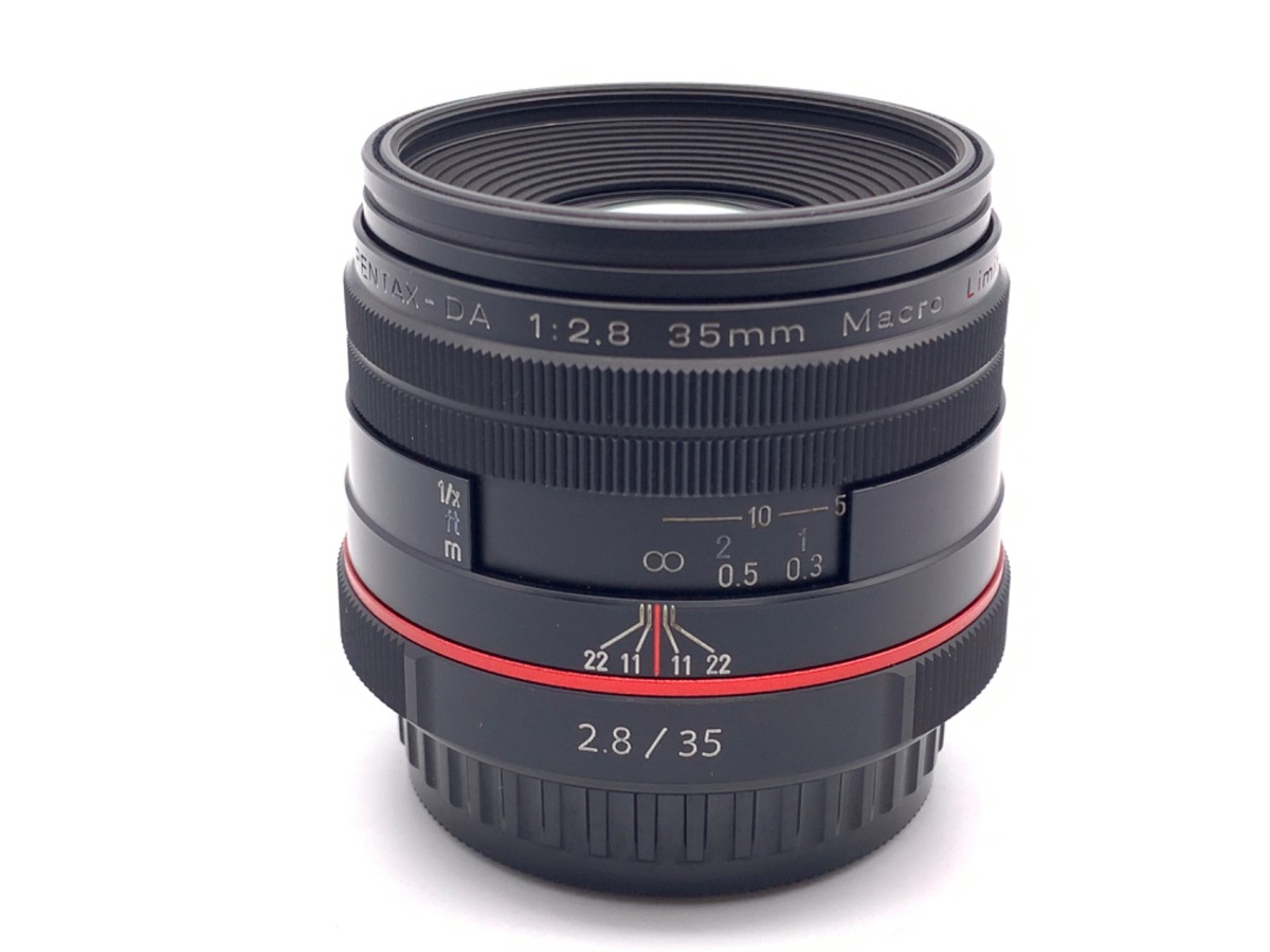 中古】ペンタックス HD PENTAX-DA 35mm F2.8 Macro Limited ブラック
