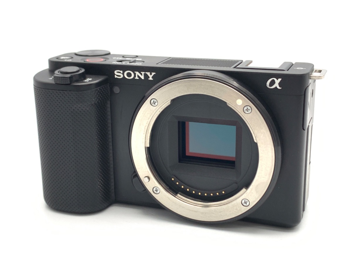 【超美品】Sony ZV-E10 ボディ（ブラック）　カバー付 中古】ソニー VLOGCAM ZV-E10 ボディ ブラック 在庫一覧｜カメラのキタムラ