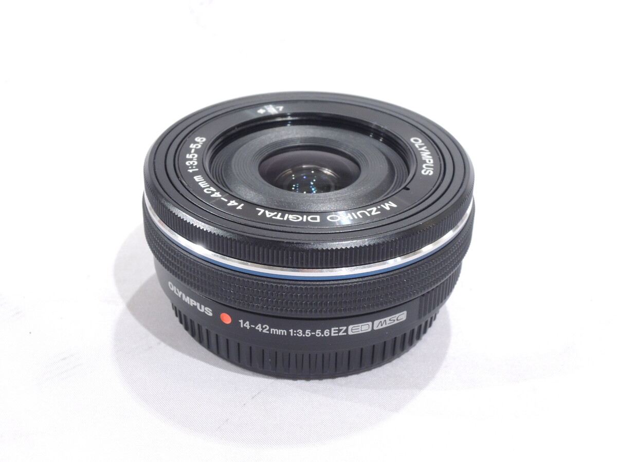 中古】オリンパス M.ZUIKO DIGITAL ED 14-42mm F3.5-5.6 EZ ブラック