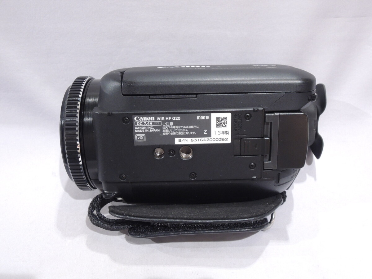 中古】キヤノン iVIS HF G20｜｜カメラのキタムラネットショップ