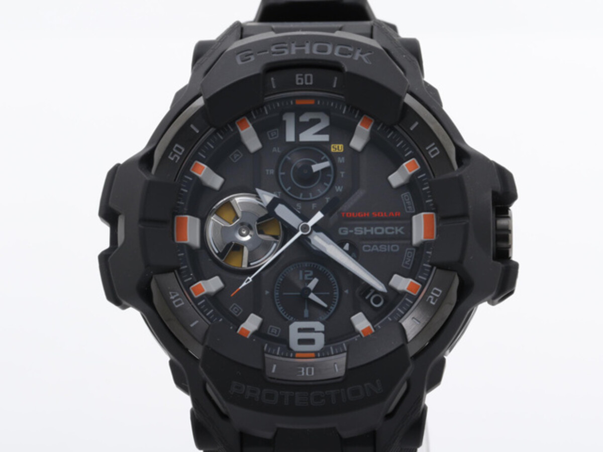 カシオ G-SHOCK グラビティマスター ブラック GR-B300-1A4JF 樹脂/ステンレススティール/カーボン