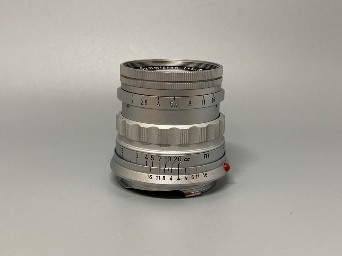 【美品】ライカ LEICA ズミクロン 50mmF2 M 固定　初代 中古：C(やや難あり)】ライカ ズミクロンM 50mm F2 固定（初代
