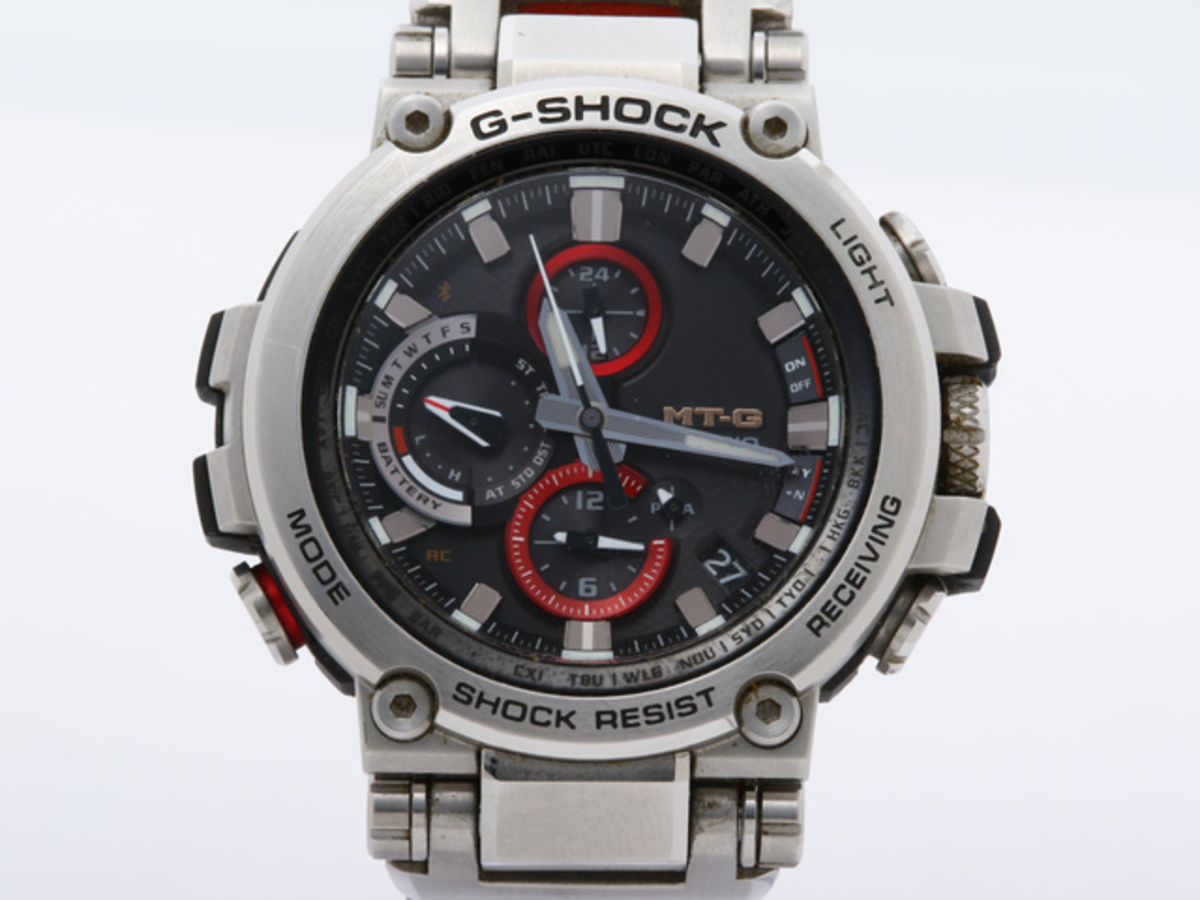 中古：B(並品)】カシオ G-SHOCK MT-G ブラック MTG-B1000D-1AJF 