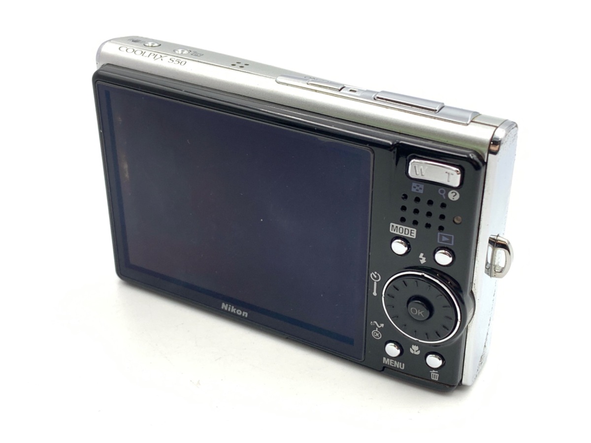 【スマホ転送OK】ニコン NIKON COOLPIX S50 シルバー スマホ転送OK】ニコン NIKON COOLPIX S50 シルバー カメラ