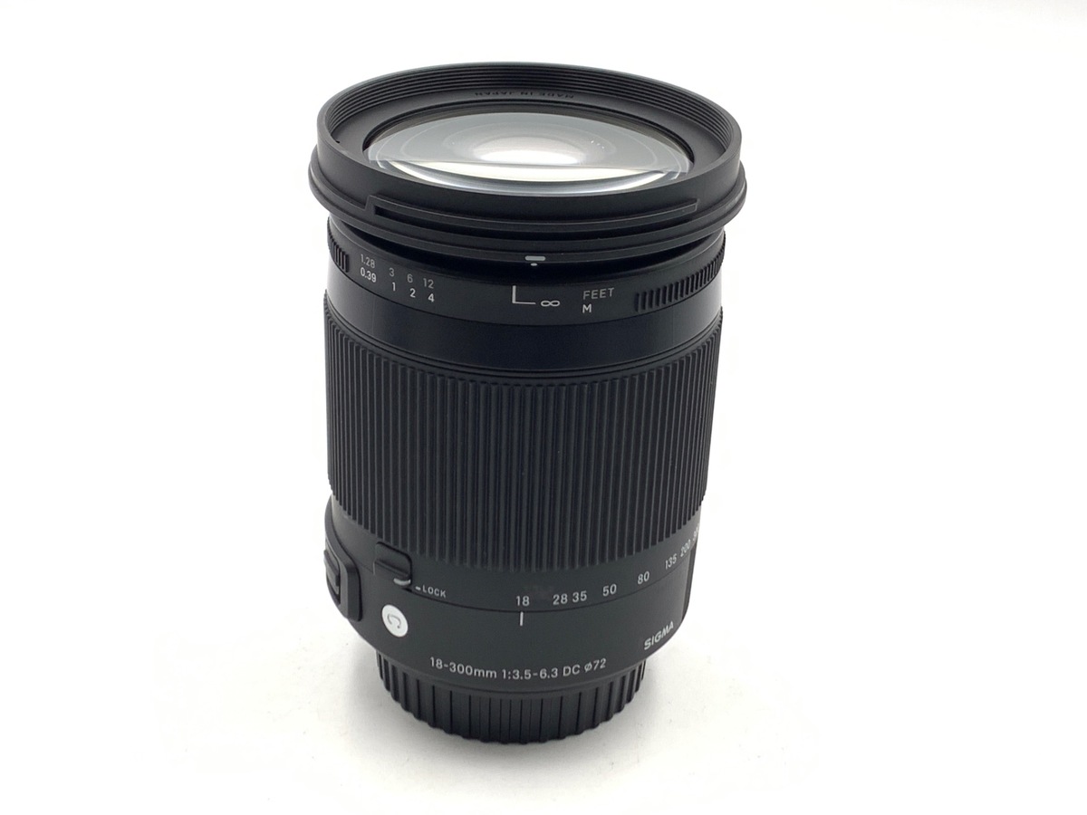 【中古】シグマ 18-300mm 1:3.5-6.3 DC キヤノンマウント シグマ 18-300mm F3.5-6.3 DC MACRO OS HSM [キヤノン用] 価格
