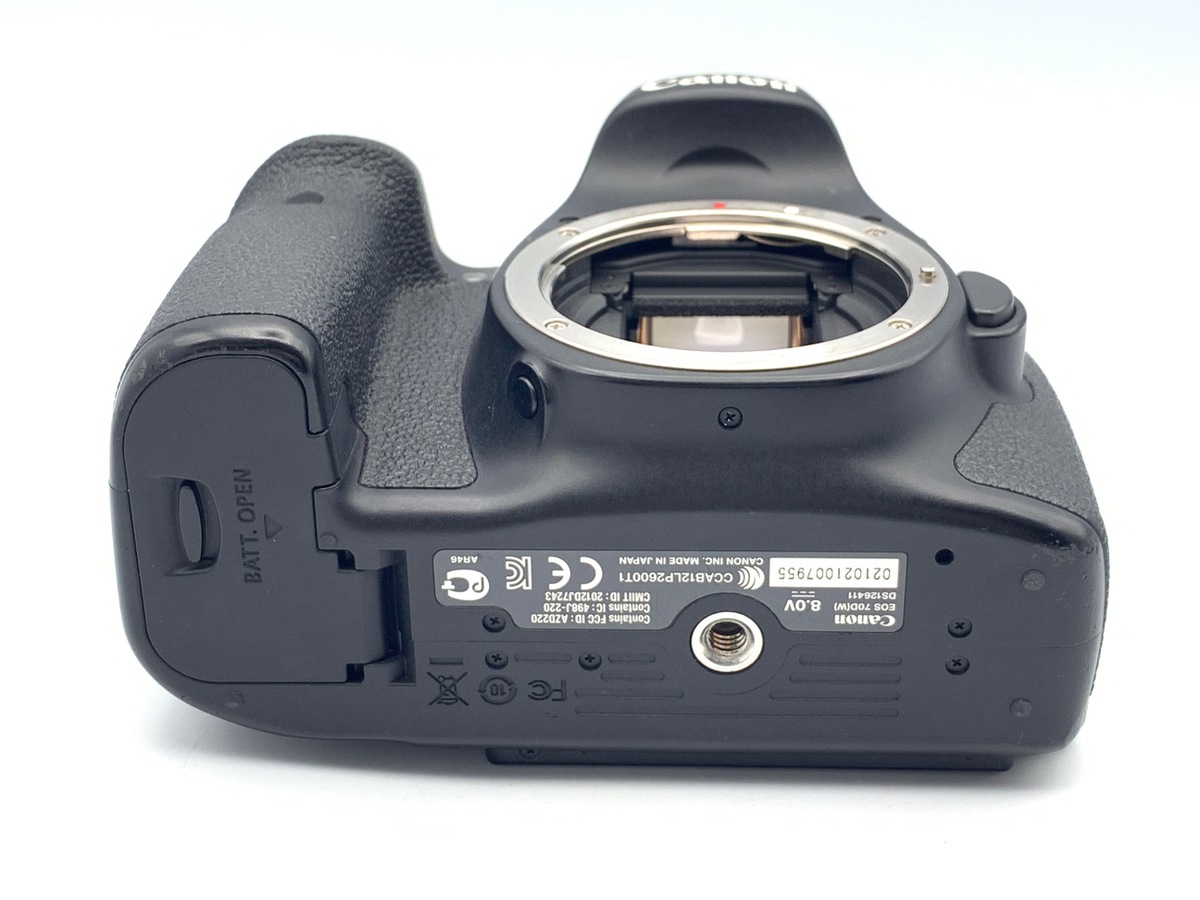 ✨極美品✨Canon キャノン EOS 70D ボディ❤️バリアングル液晶搭載！ 中古：B(並品)】キヤノン EOS 70D ボディ | 2445260045893