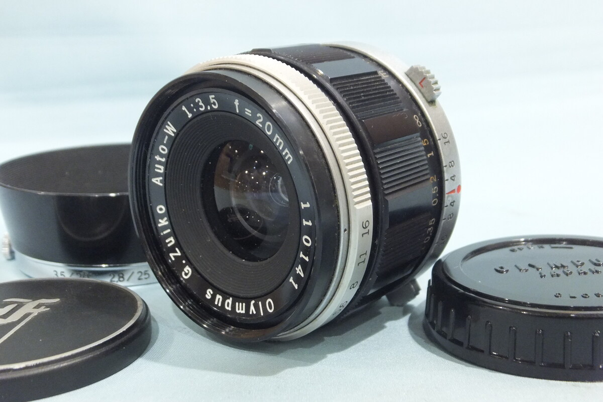 中古：C(やや難あり)】オリンパス G.Zuiko Auto-W 20mm F3.5 TTL