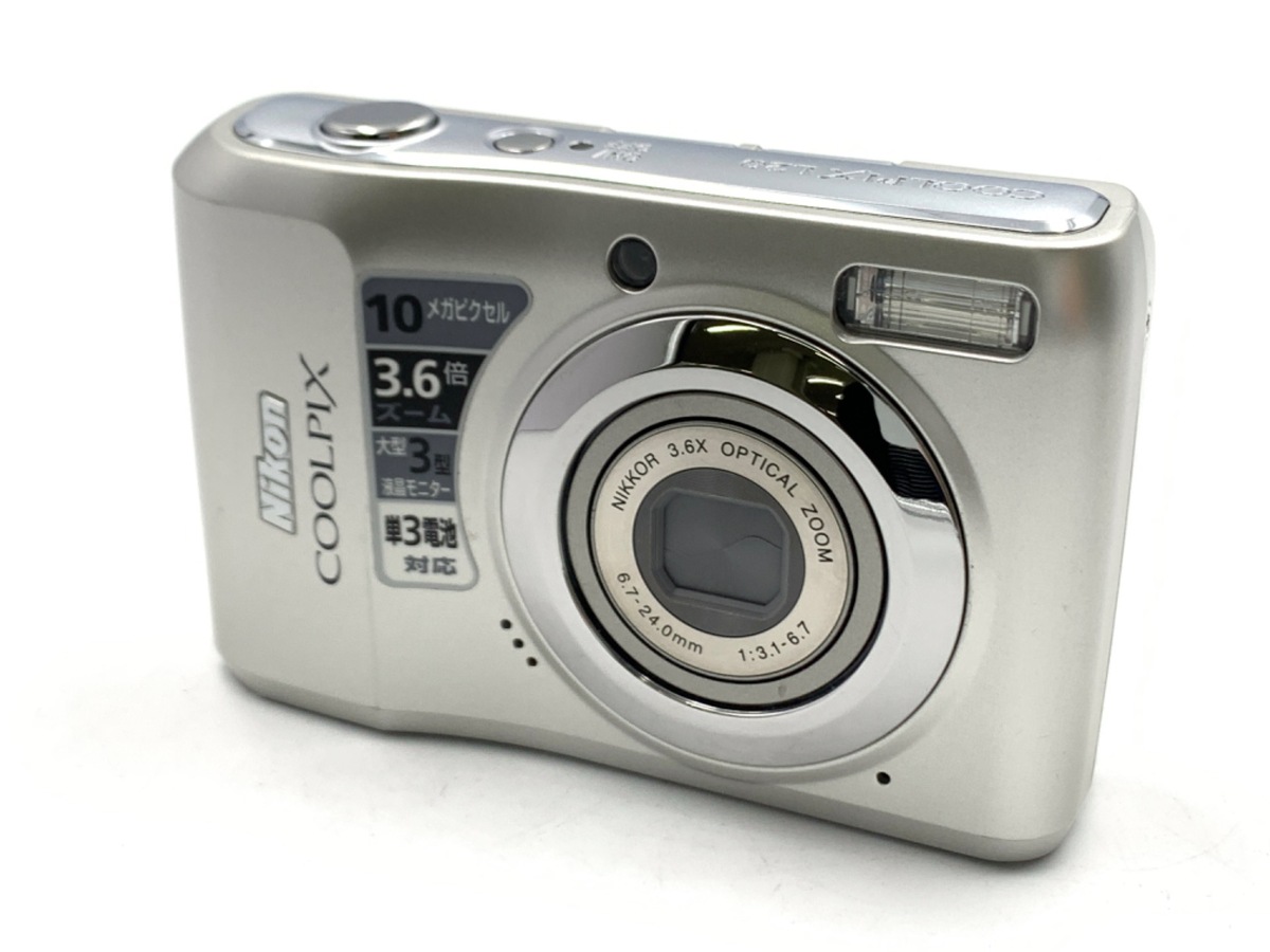 【動作品】Nikon ニコン COOLPIX L20 レトロコンデジ シルバー Amazon | Nikon デジタルカメラ COOLPIX (クールピクス) L20