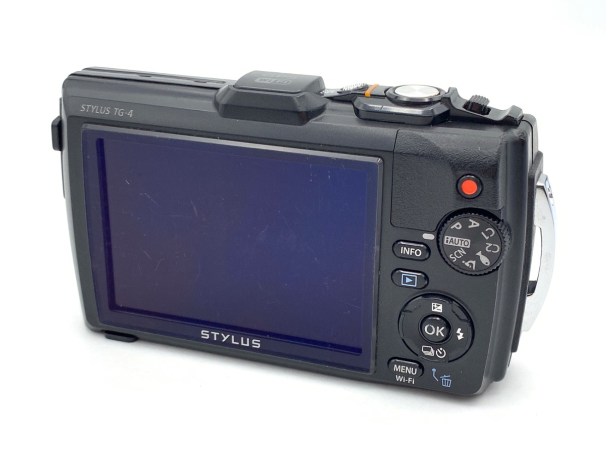 OLYMPUS TG-4 ブラック 中古品 中古】オリンパス STYLUS TG-4 Tough BLK ブラック｜｜カメラの