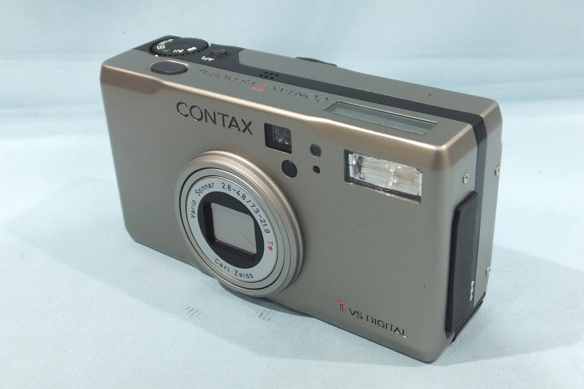 中古：AB(良品)】コンタックス Tvs DIGITAL シルバー