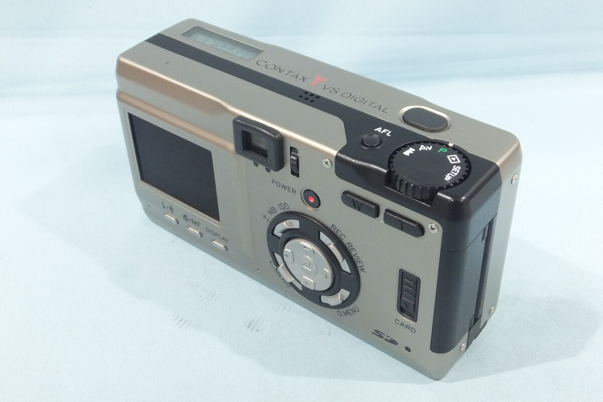 CONTAX TVS シルバー Contax Tvs Titanium Silver Af Compact Film Camera 12570 | eBay