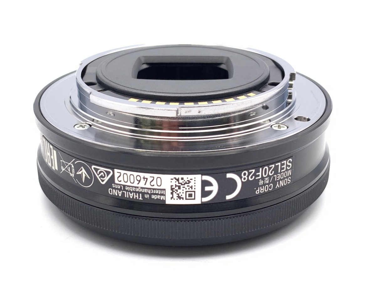 中古：AB(良品)】ソニー E 20mm F2.8 [SEL20F28] | 2445260052464