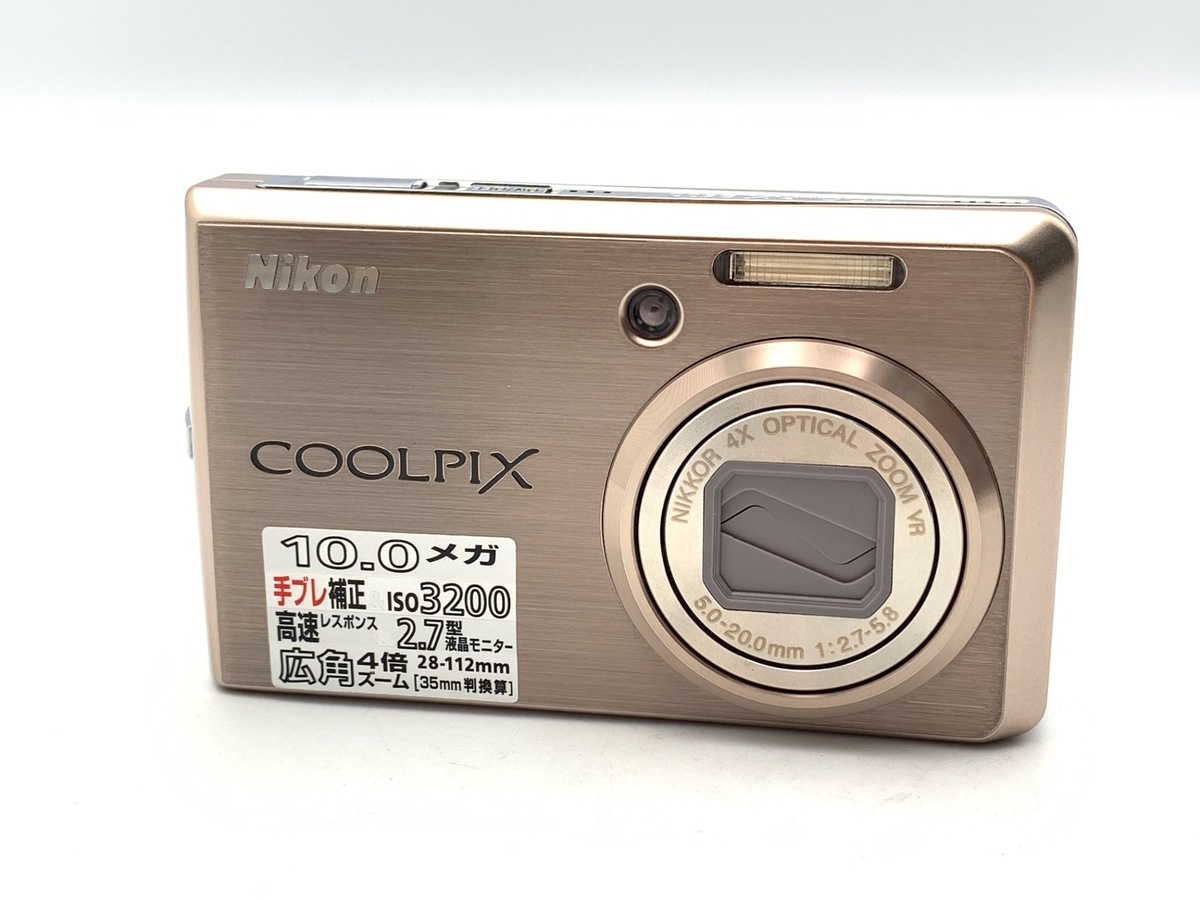 中古】ニコン COOLPIX S600 ピンクゴールド ｜｜カメラのキタムラ