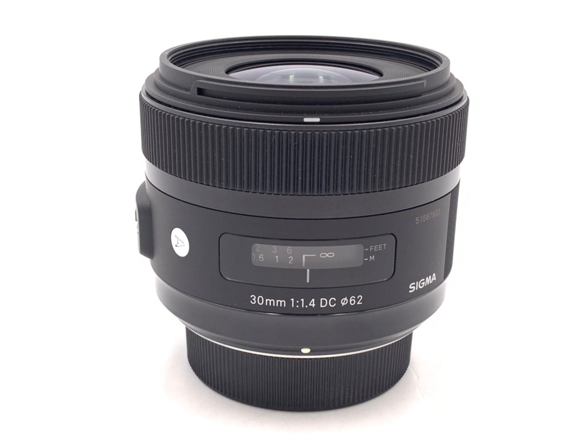 中古：A(美品)】シグマ 30mm F1.4 DC HSM ニコンF用 | 2445260062555