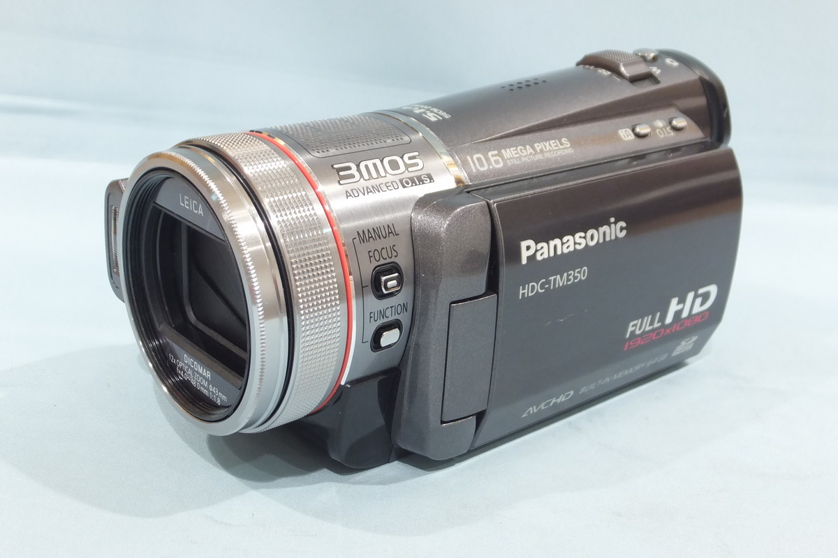 Panasonic パナソニックデジタルカメラHDC-TM350 お値下げ 中古】パナソニック デジタルハイビジョン HDC-TM350-H メタリック