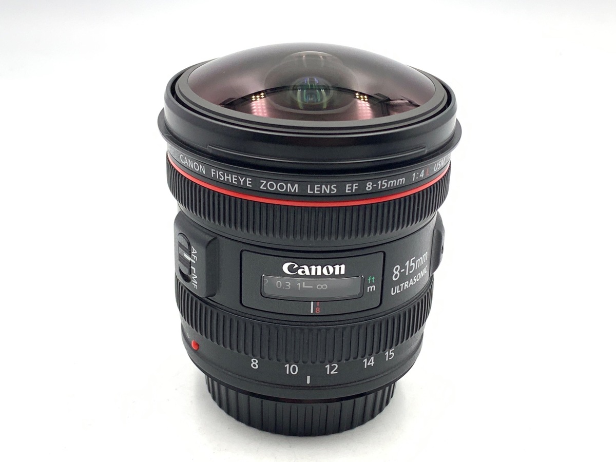 中古：AB(良品)】キヤノン EF8-15mm F4L フィッシュアイ USM