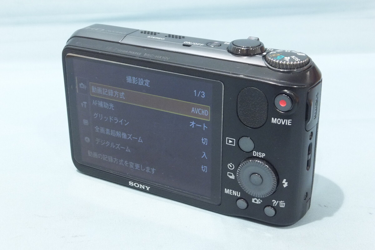 DSC-HX10V(ブラック)【1820万画素】