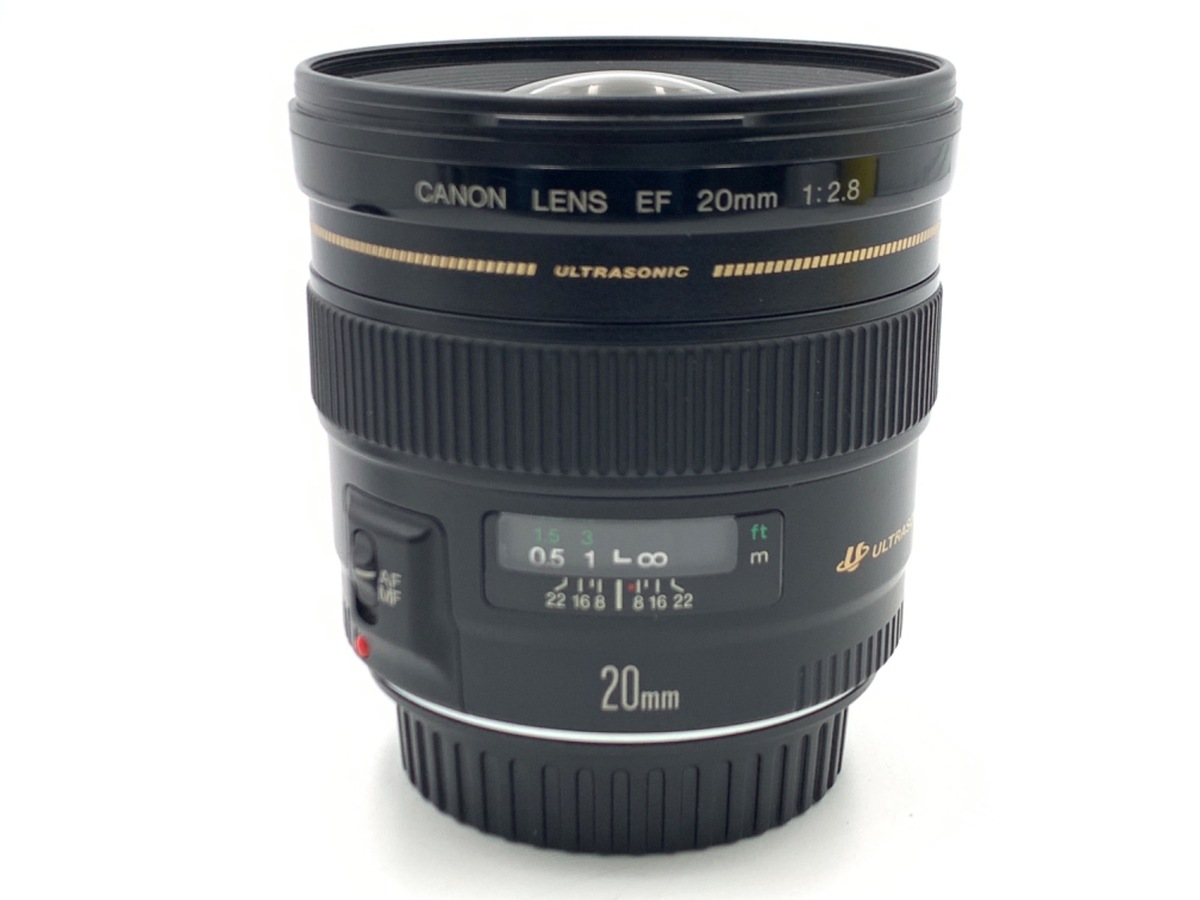 【中古】「非常に良い」Canon 単焦点レンズ EF20mm F2.8 USM フルサイズ対応 キヤノン EF20mm F2.8 USM 単焦点レンズ フルサイズ対応