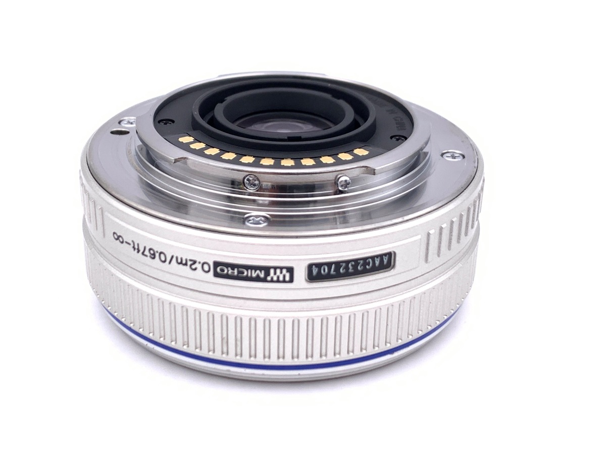 【中古】オリンパス M.ZUIKO DIGITAL 17mm F2.8 シルバー