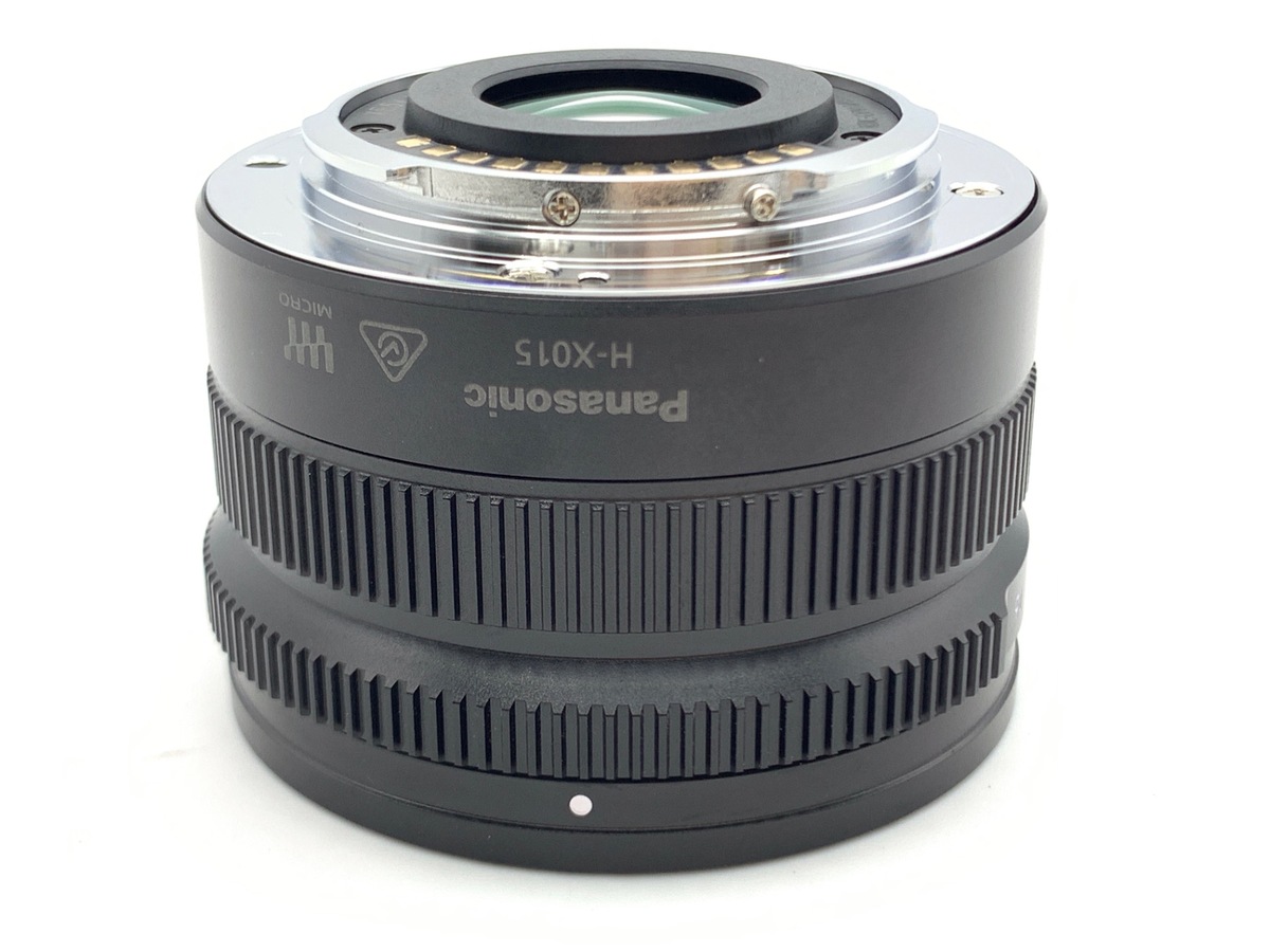 中古】パナソニック LEICA DG SUMMILUX 15mm/F1.7 ASPH. [H-X015