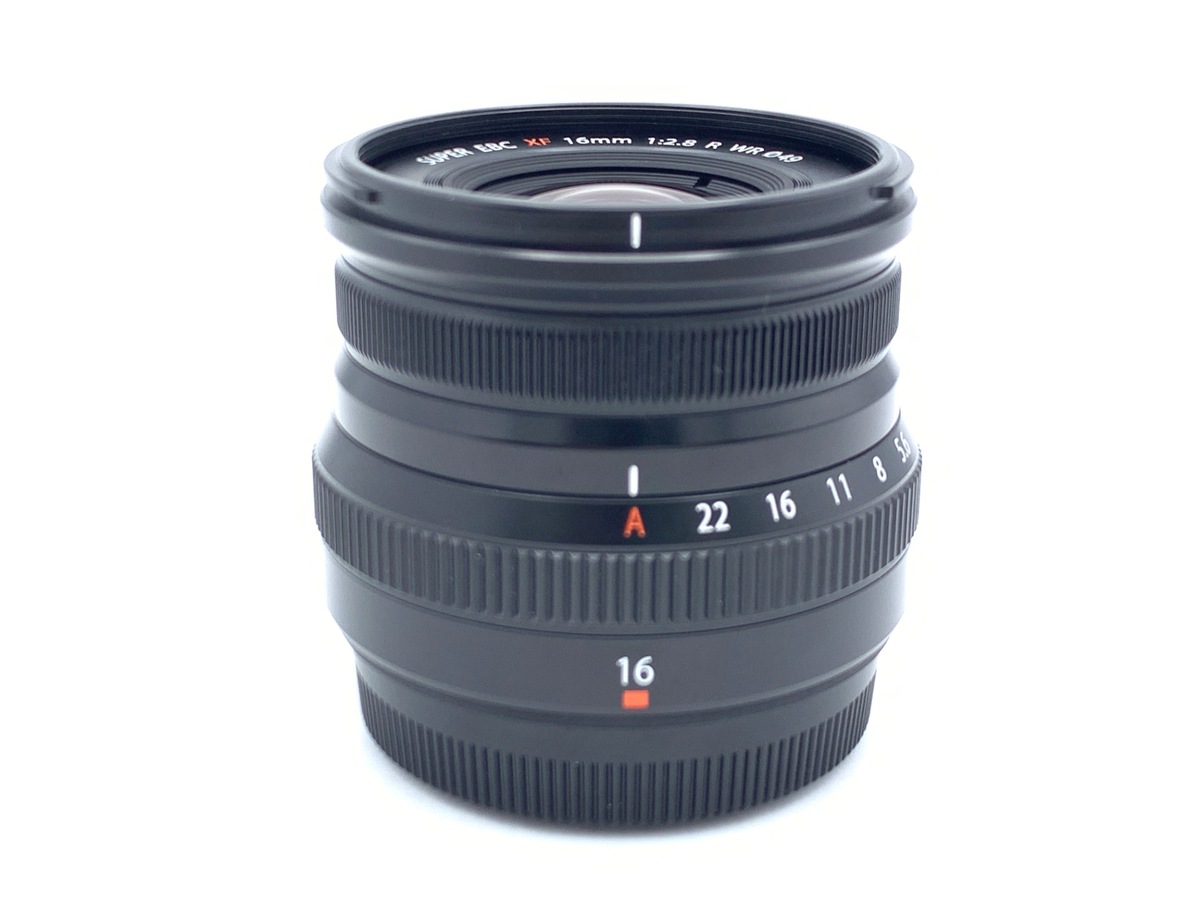フジノンレンズ XF16mmF2.8 R WR [ブラック] 中古価格比較 - 価格.com