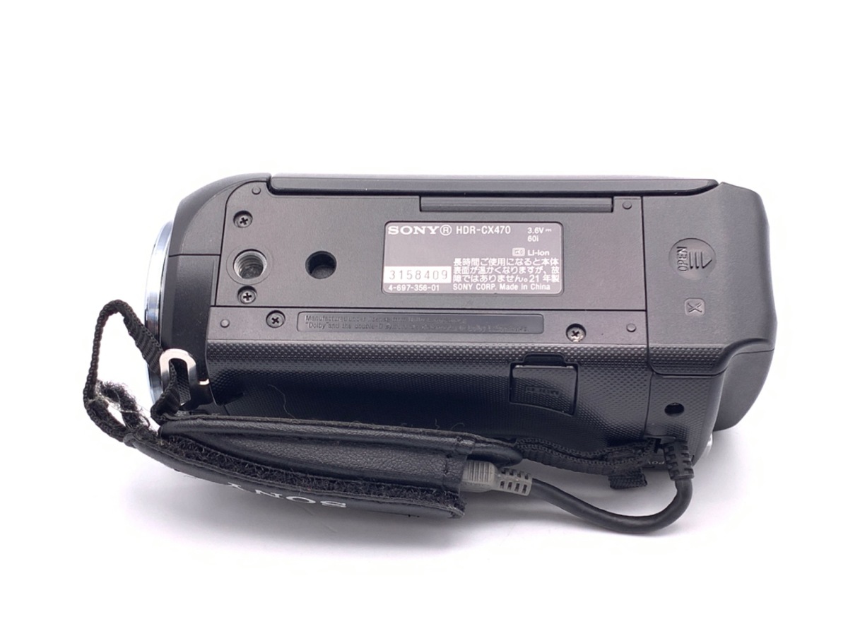 中古】ソニー デジタルHDビデオカメラレコーダー HDR-CX470 B ブラック