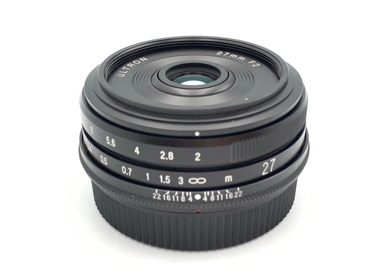 中古】コシナ フォクトレンダー ULTRON 27mm F2 Xマウント用 ブラック