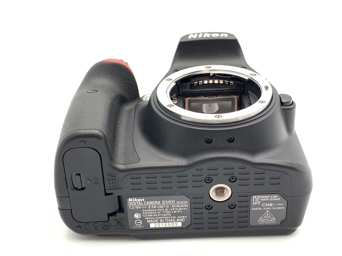 ■ほぼ新品■ NikonD3400 ボディー ブラック Amazon | Nikon デジタル一眼レフカメラ D3400 ボディー ブラック