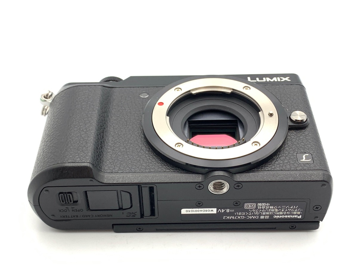 中古：AB(良品)】パナソニック LUMIX DMC-GX7MK2-K ボディ ブラック