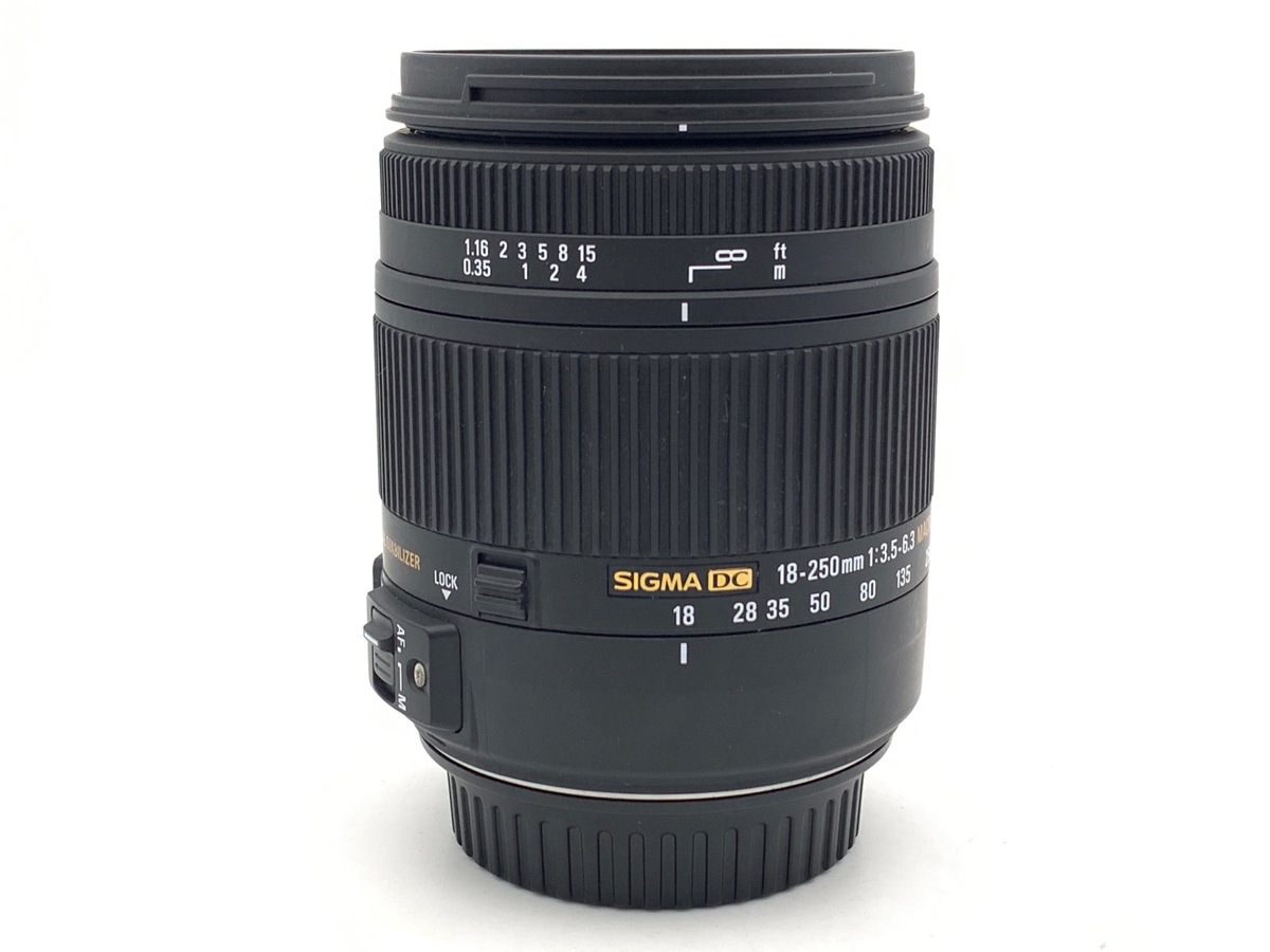【中古】(シグマ) SIGMA 18-250/3.5-6.3 DC マクロ OS HSM (キヤノン用) 中古】シグマ 18-250mm F3.5-6.3 DC MACRO OS HSM キヤノン用 在庫一覧