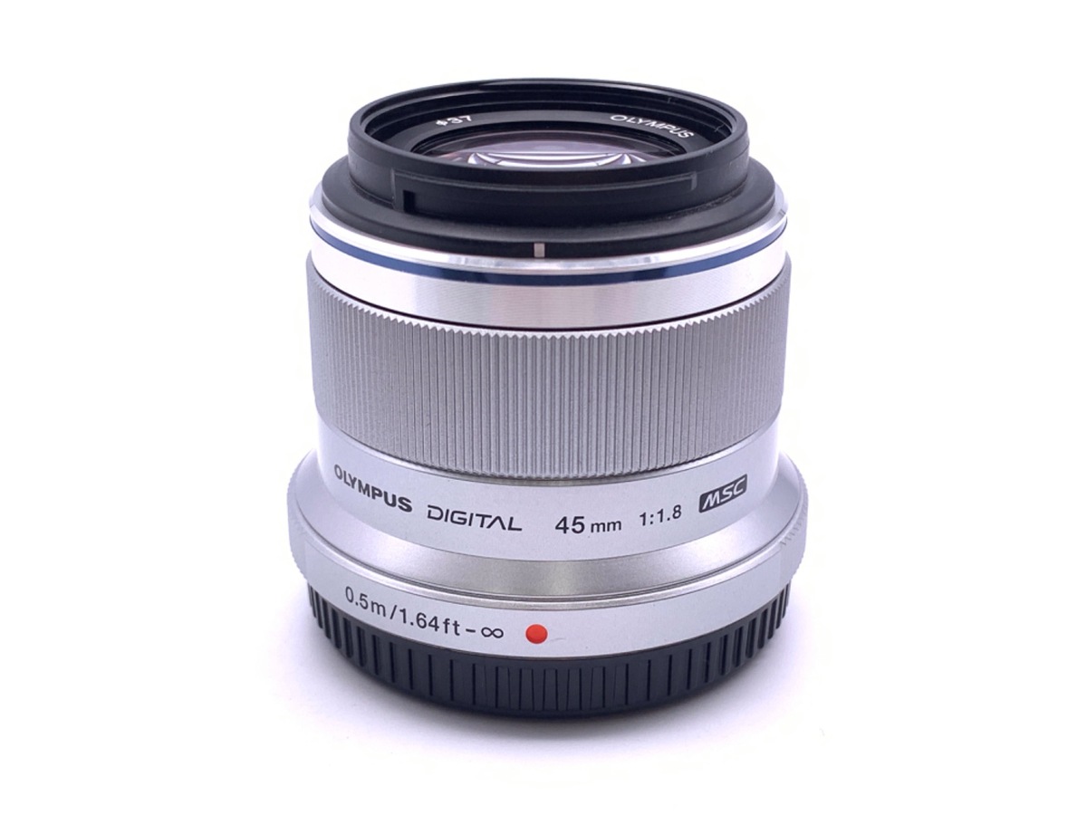 中古：AB(良品)】オリンパス M.ZUIKO DIGITAL 45mm F1.8 シルバー