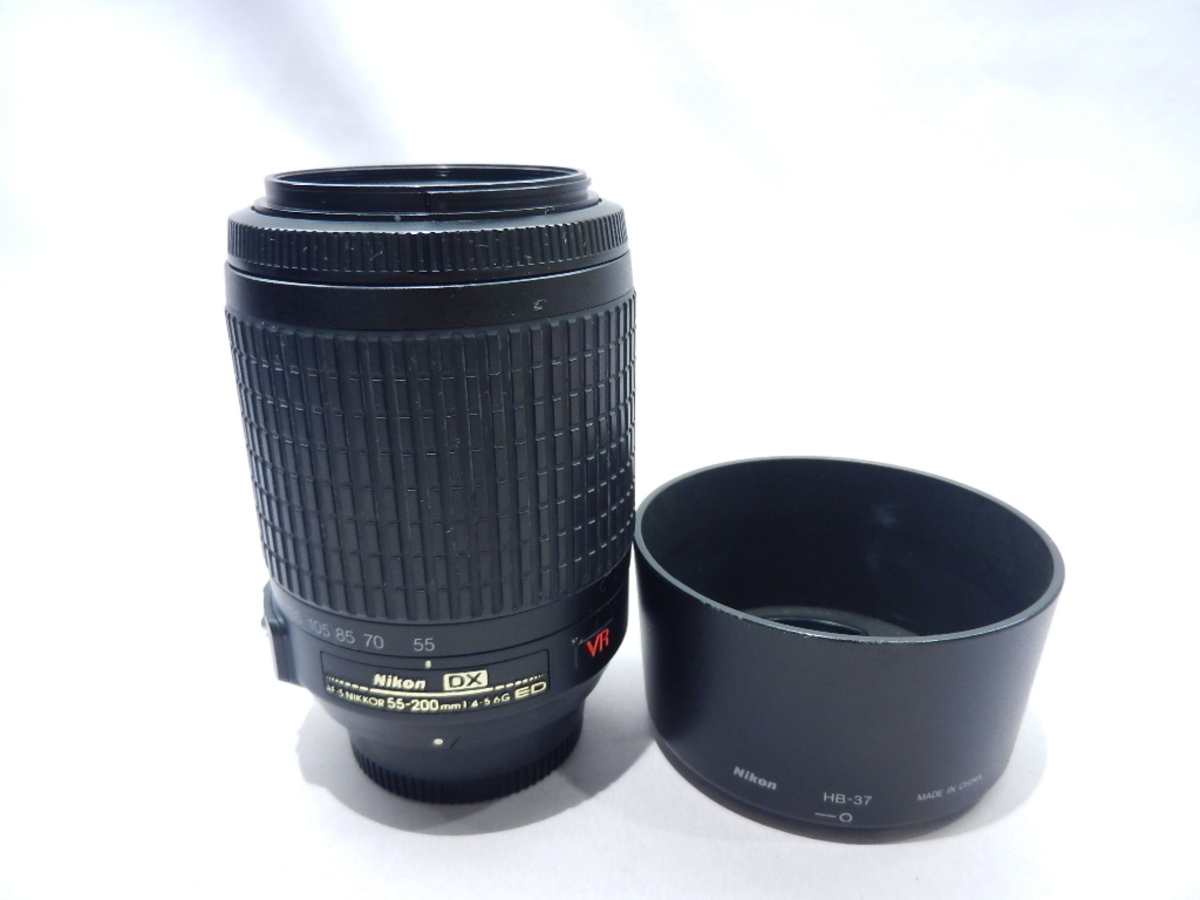 中古】ニコン AF-S DX VR Zoom Nikkor ED 55-200mm F4-5.6G(IF) 在庫