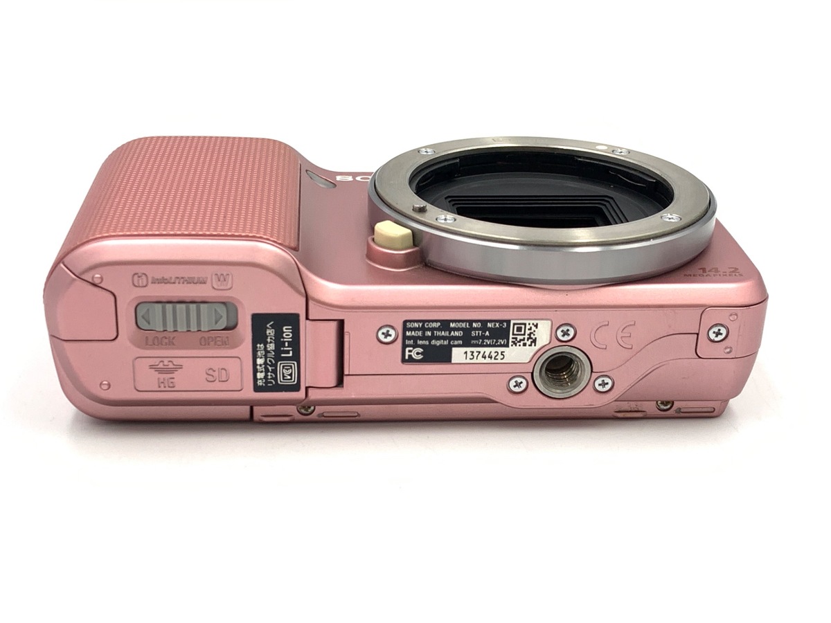 中古：B(並品)】ソニー α NEX-3 ボディ ピンク | 2445290029634