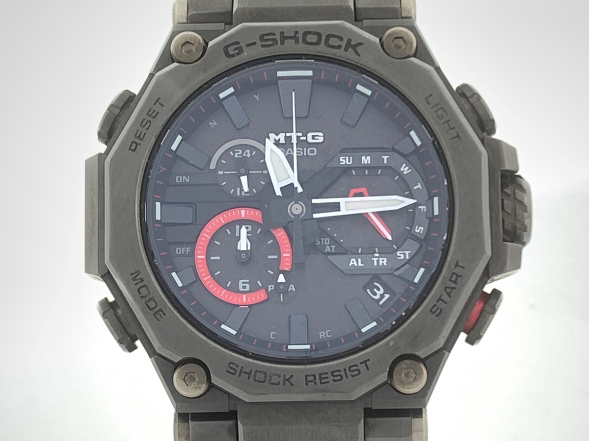 カシオ G-SHOCK MT-G ブラック MTG-B2000BDE-1AJR ステンレススティール