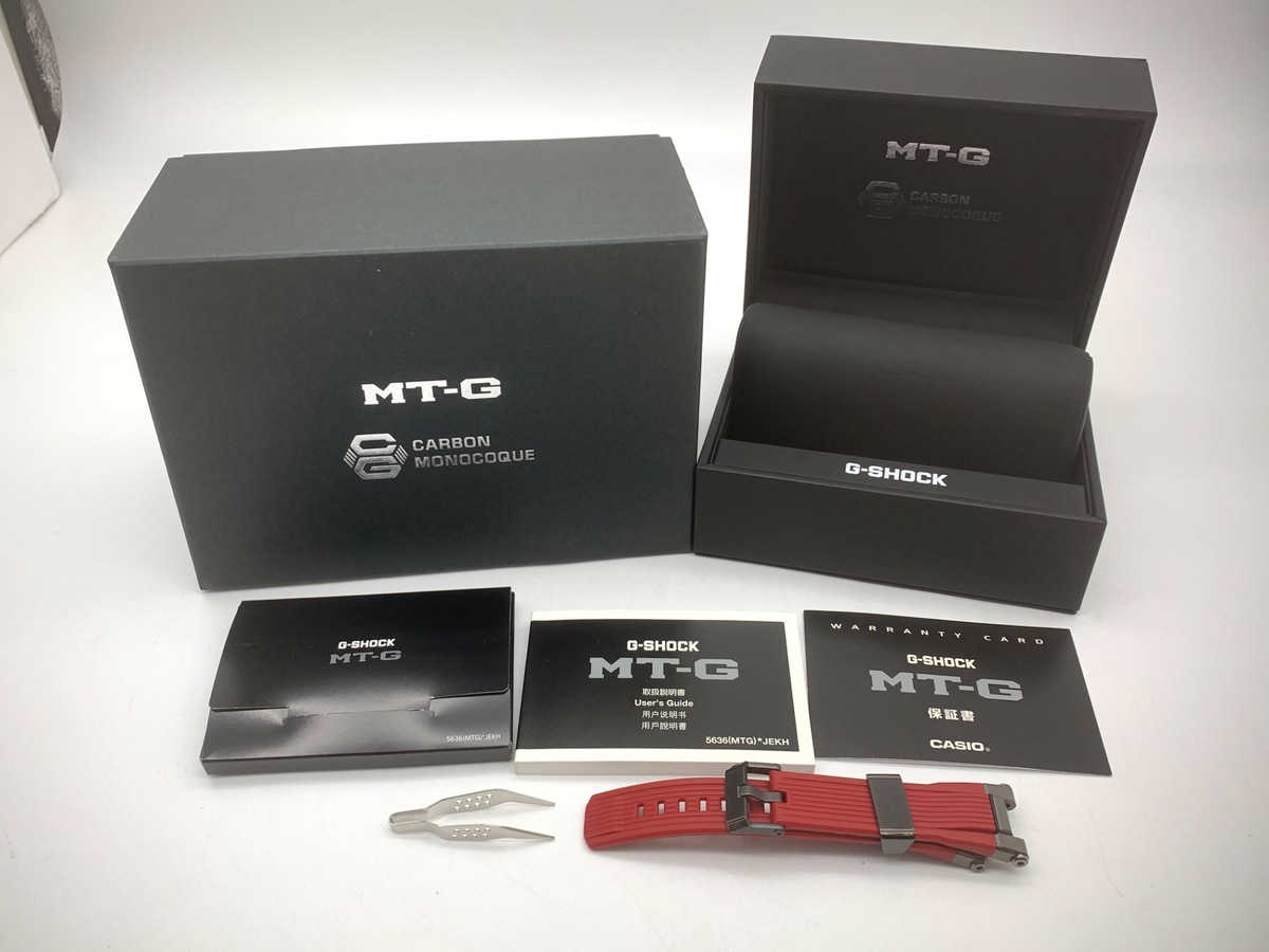 カシオ G-SHOCK MT-G ブラック MTG-B2000BDE-1AJR ステンレススティール