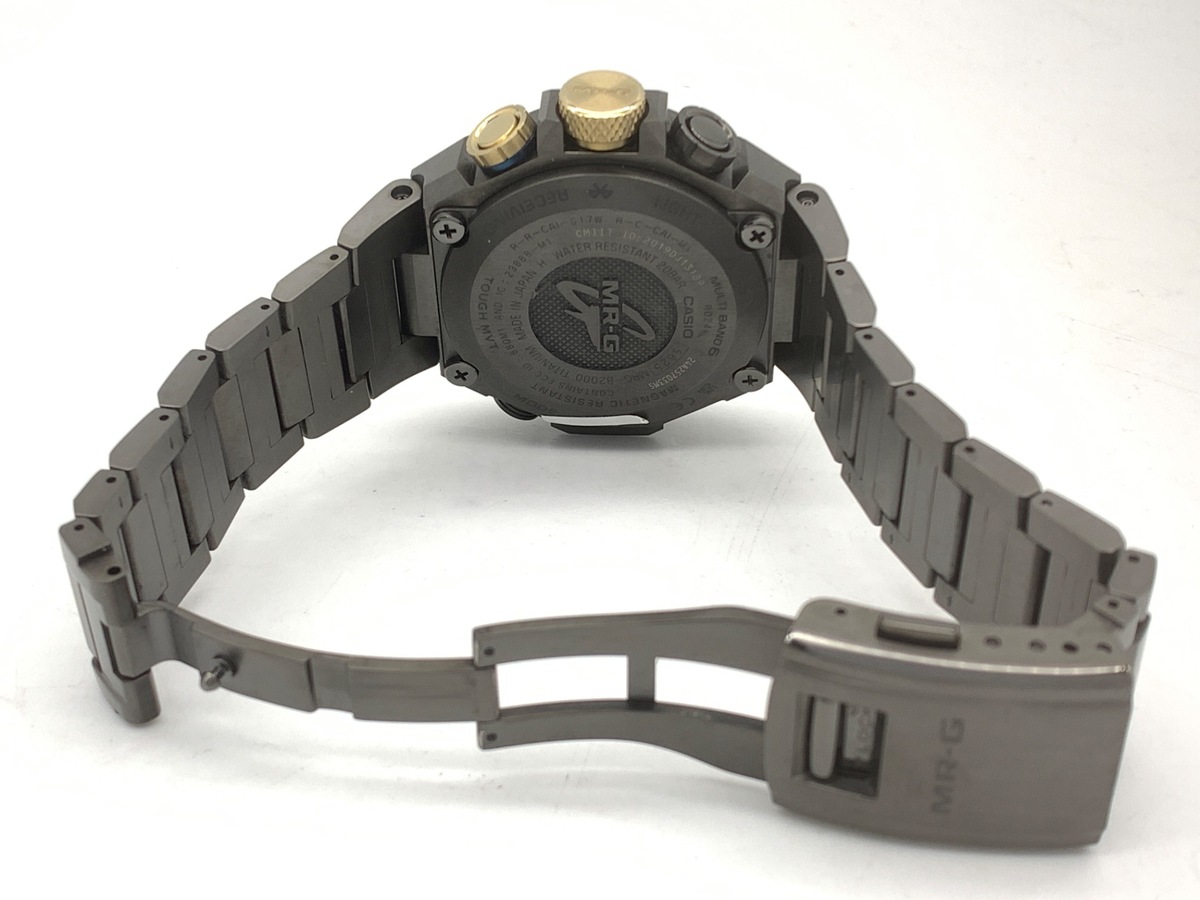 カシオ G-SHOCK ブラック MRG-B2000B-1AJR チタン
