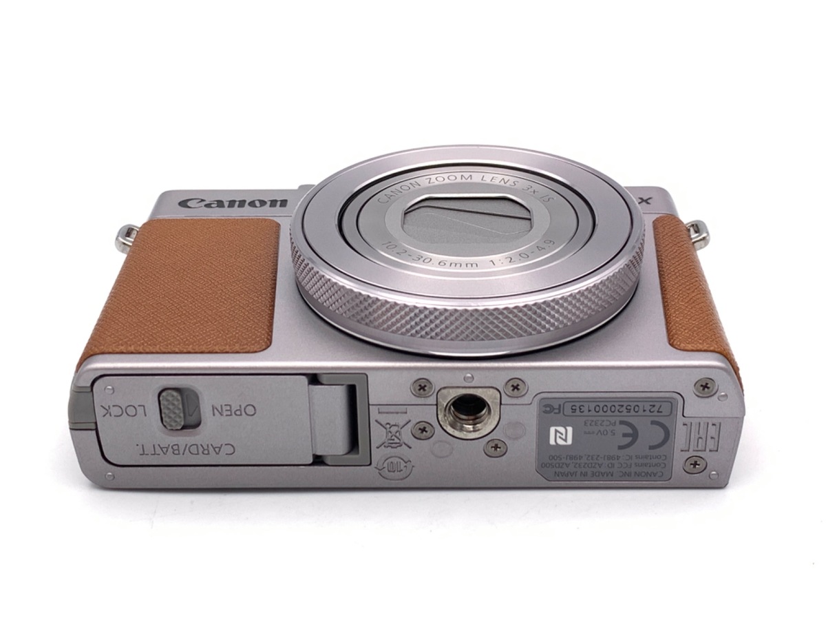 中古：AB(良品)】キヤノン PowerShot G9X MarkII シルバー | 2445290043432