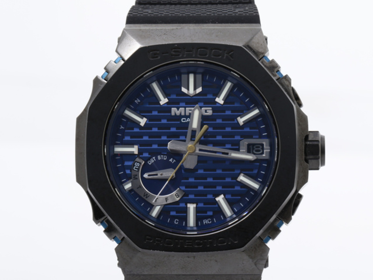 カシオ G-SHOCK MR-G ブルー MRG-B2100R-2AJR チタン/コバリオン