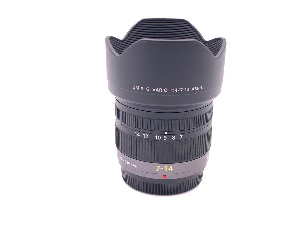中古】パナソニック LUMIX G VARIO 7-14mm/F4.0 ASPH. [H-F007014