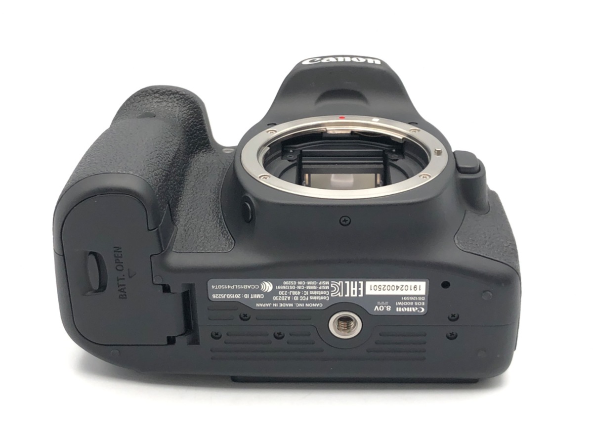 中古：AB(良品)】キヤノン EOS 80D ボディ | 2445290051673