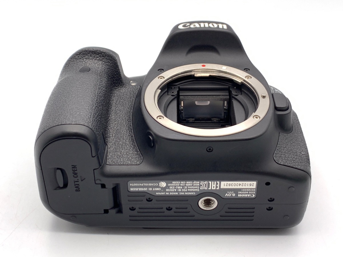 中古：AB(良品)】キヤノン EOS 80D ボディ | 2445290052373