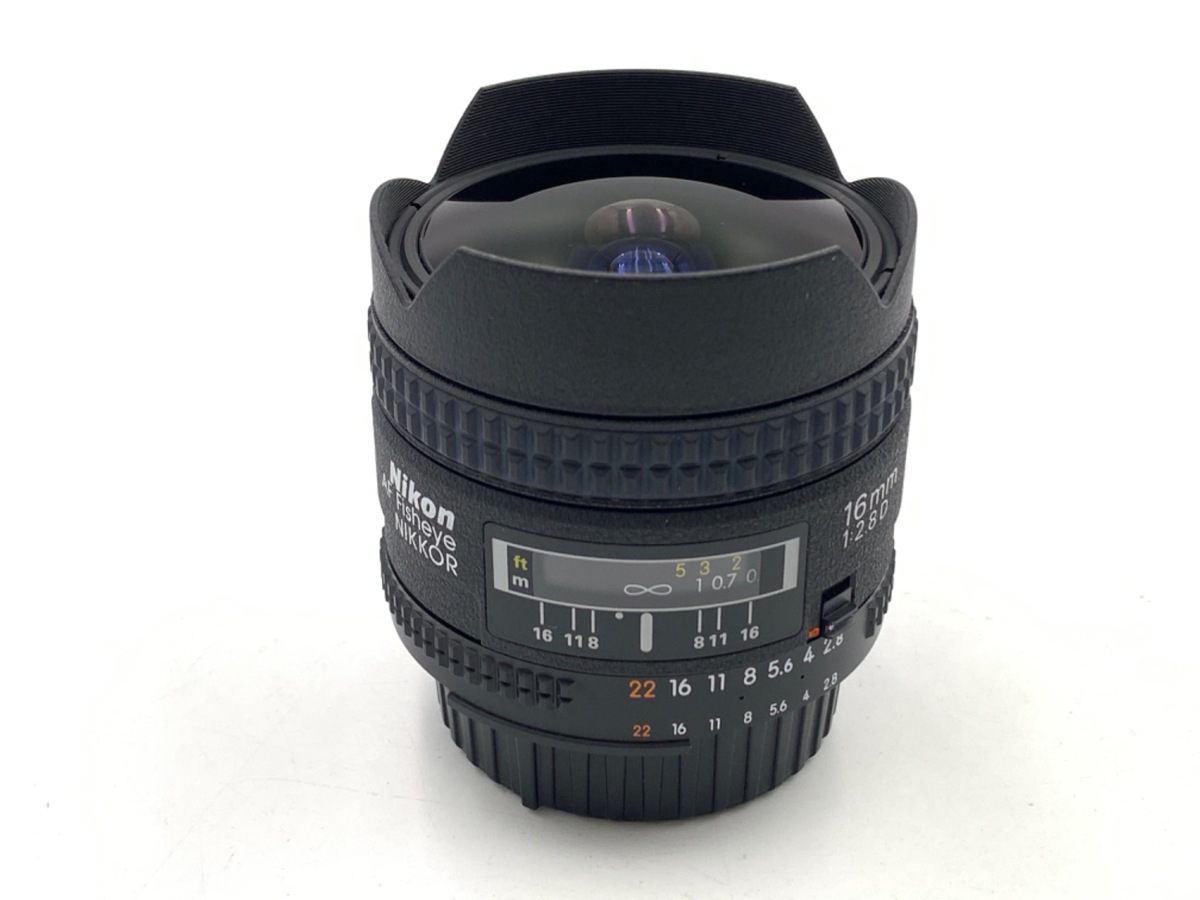 中古：A(美品)】ニコン Ai AF Fisheye-Nikkor 16mm F2.8D | 2445300027728