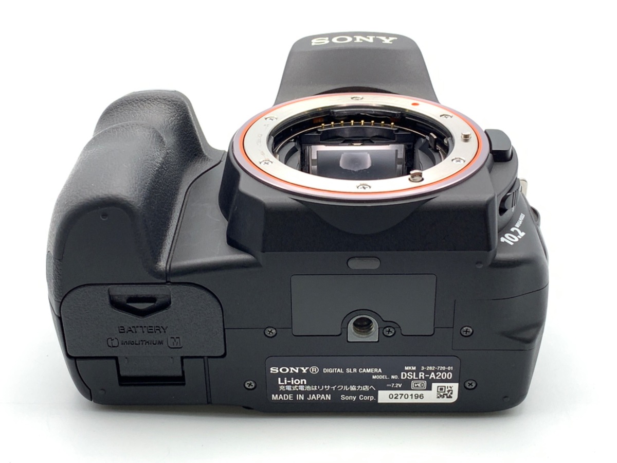 SONY ソニーDSLR-A200 デジタル一眼レフカメラ α200 ボディ Amazon | SONY デジタル一眼レフカメラ α200 ボディ DSLR-A200