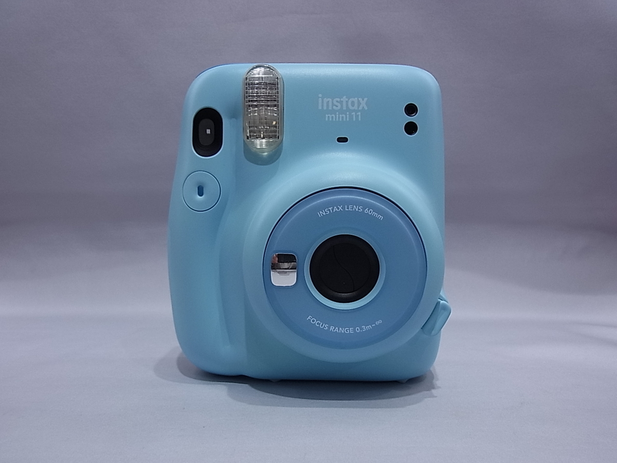 中古：AB(良品)】フジフイルム インスタントカメラ instax mini 11