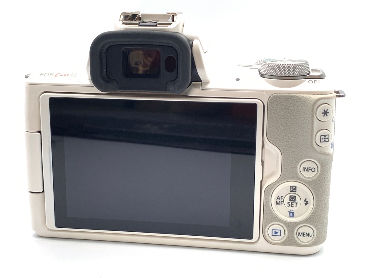 中古：AB(良品)】キヤノン EOS Kiss M ボディ ホワイト | 2445300038014