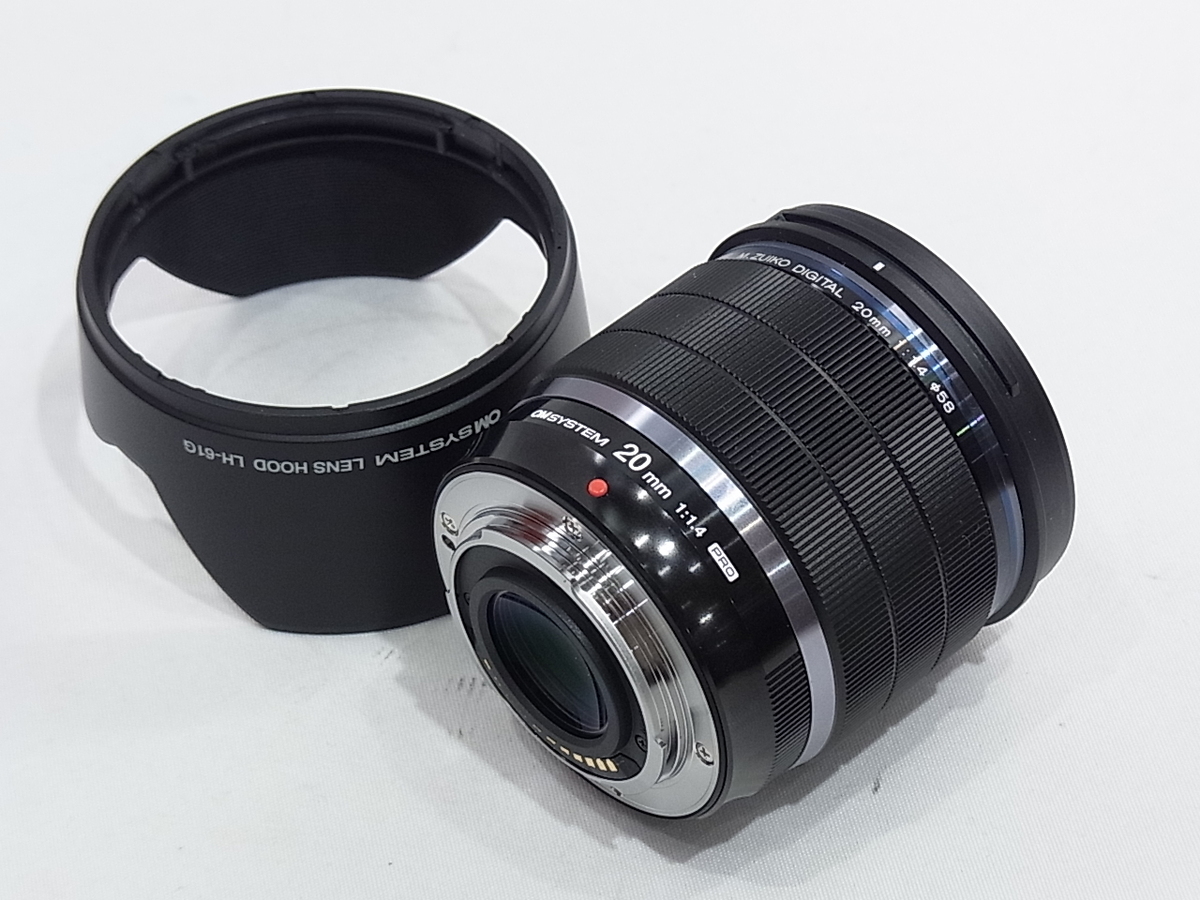 【値下げ・美品】OM SYSTEM M.ZUIKO 20mm F1.4 PRO OM SYSTEM M.ZUIKO DIGITAL ED 20mm F1.4 PRO 実写レビュー