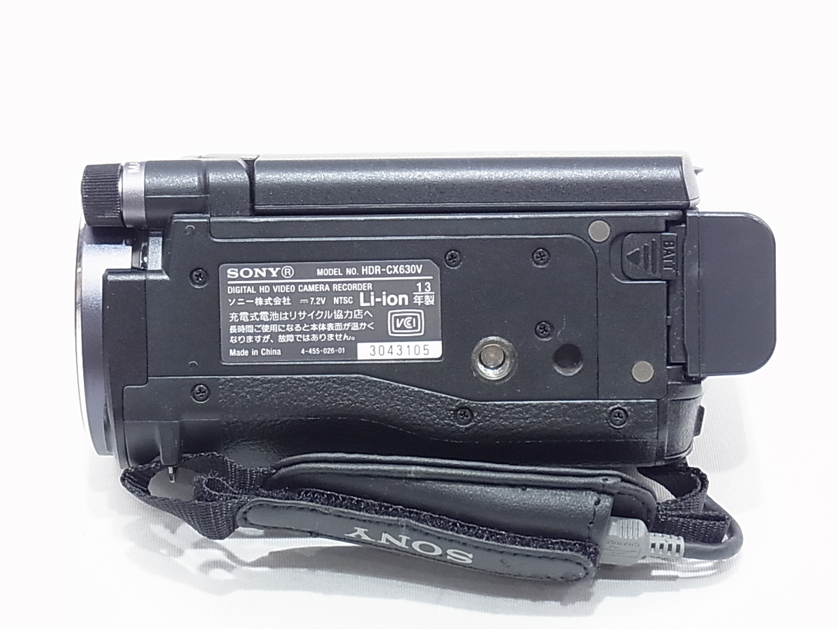 【美品】SONY デジタルHDビデオカメラレコーダー　HDR-CX630V Amazon | SONY ビデオカメラ HANDYCAM CX630V 光学12倍 内蔵